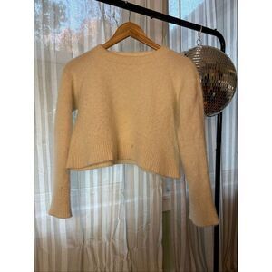 Ozma Cream Baby Alpaca & Wool Sweater